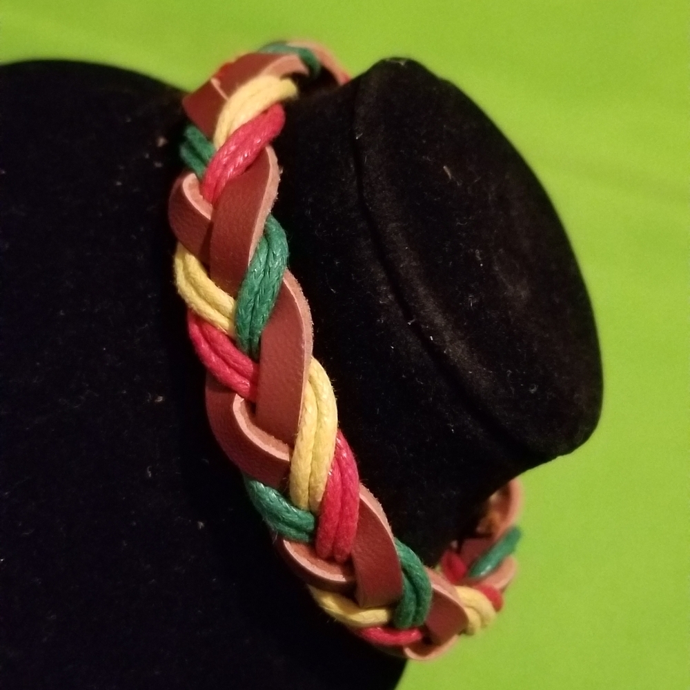 NEW Unisex Island Leather Bracelets - Brown/Black